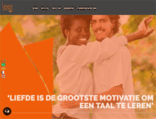 Tablet Screenshot of leernederlands.nl